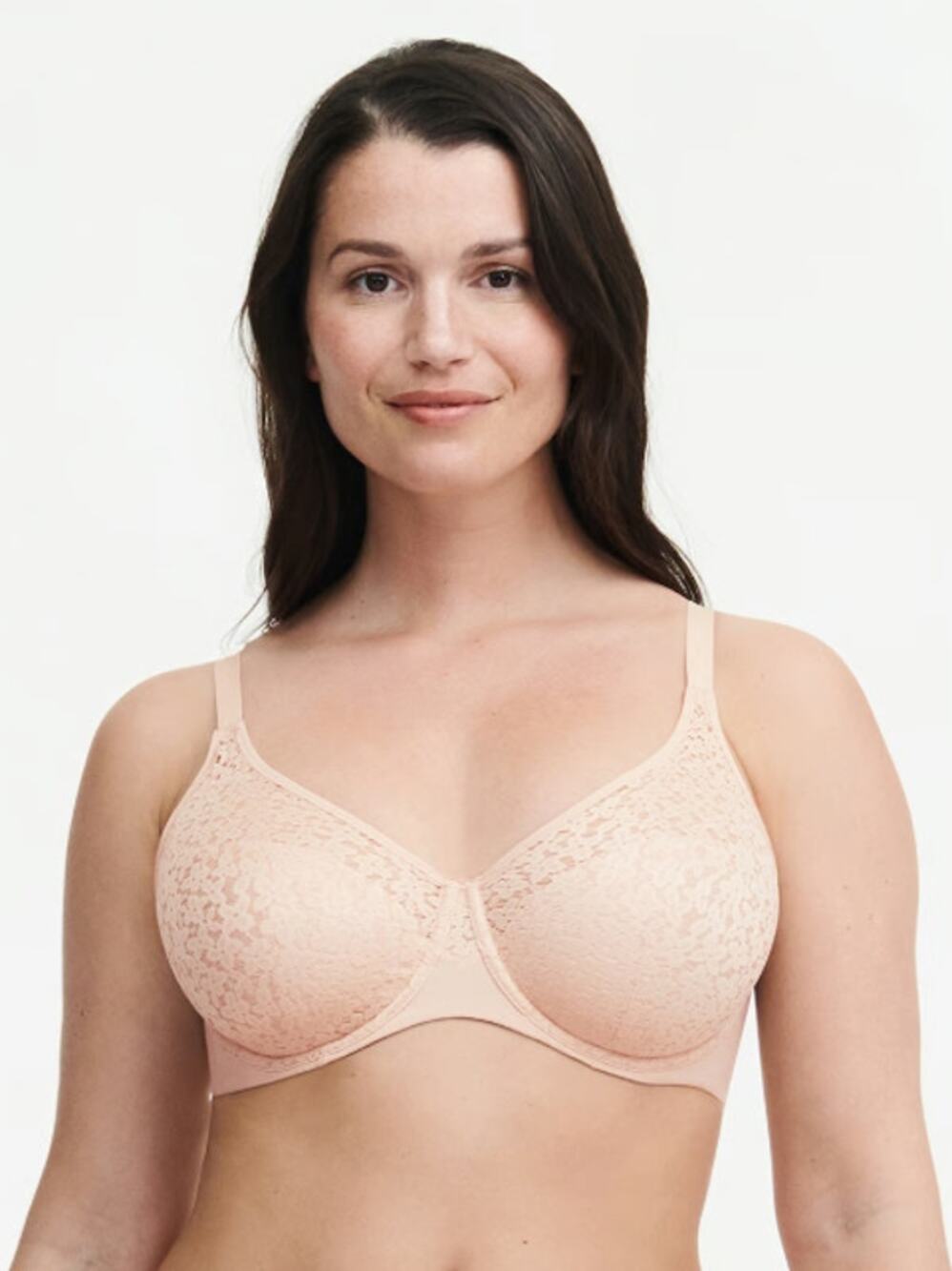 CHANTELLE Women's Norah Comfort Underwire Bra Size 32DD Nude Blush NWOT